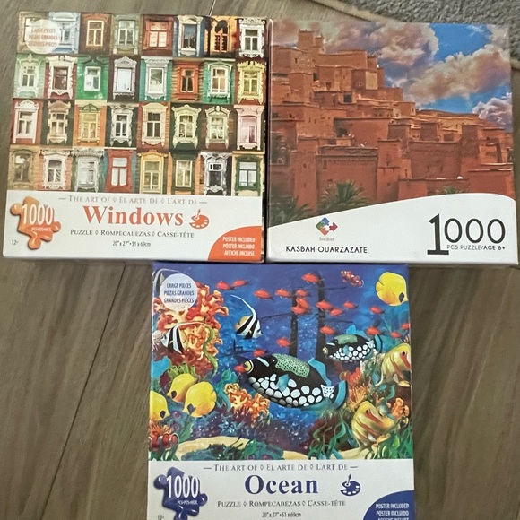 11ct 1000-Piece jigsaw Puzzles - Multicolor - Picture 2 of 3
